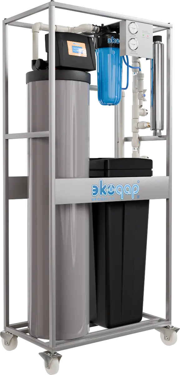 Cтанция умягчения и обеззараживания воды Ecomaster UNO-1.5 X7(2)