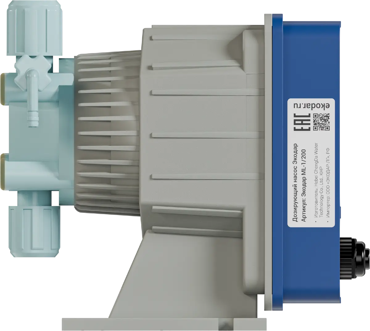 Дозирующий насос Экодар ML-1/200, RO(2)